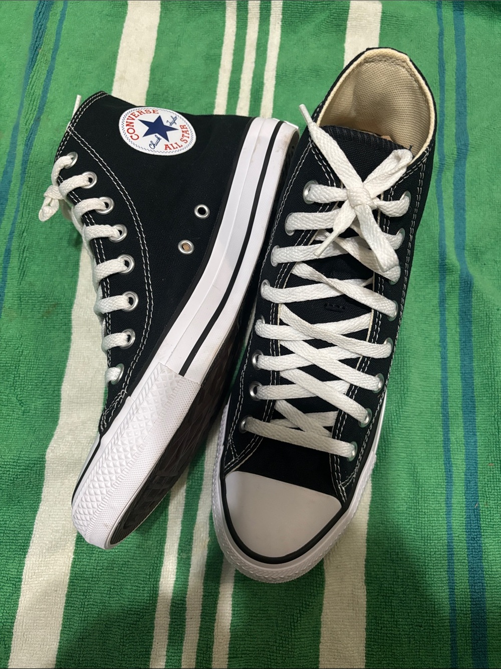Converse Black and White Classic Low Top Sneakers